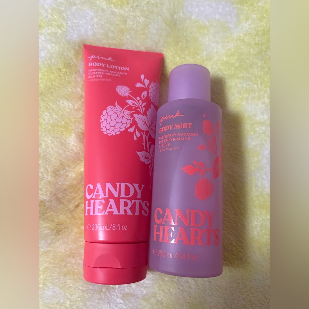 PINK Candy Hearts
